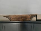 Grote houten trog, Ophalen of Verzenden, Zo goed als nieuw, Rechthoekig, Hout