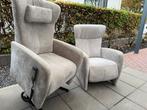Set Prominent sta op relax stoel relaxfauteuil met bon, Verzenden, Minder dan 75 cm, Nieuw, Stof