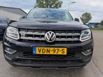 Volkswagen Amarok 3.0 TDI 4Motion DC Aventura V6 258Pk 5Pers, Auto's, Automaat, Lichtsensor, Gebruikt, Zwart