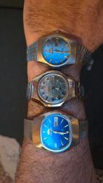 3 ORIENT vintage Automatic Day - Date, liefhebbers horloge!, Sieraden, Tassen en Uiterlijk, Horloges | Heren, Overige merken, Leer