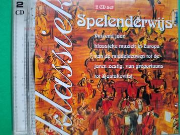 SPELENDERWIJS -KLASSIEK VAN SCHUBERT TOT SJOSTAKOVITSJ(2XCD) beschikbaar voor biedingen
