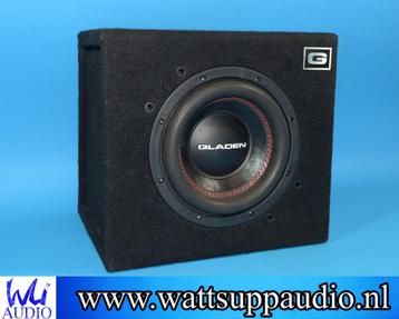Gladen RS-X 08 8 inch subwoofer RSX8 Compact beschikbaar voor biedingen