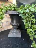 Smeedijzer gietijzeren vaas vazen tuinvaas kerst, Ophalen, Gebruikt