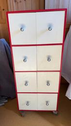 Ikea Moppe kastje op wielen, Zo goed als nieuw, 3 of 4 laden, Minder dan 100 cm, 25 tot 50 cm