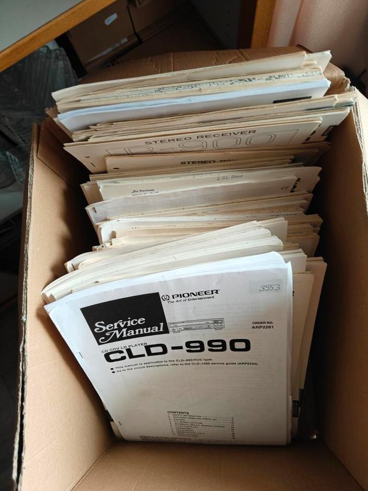 Service Manuals - Yamaha & Meer (50+), Audio, Tv en Foto, Versterkers en Receivers, Ophalen of Verzenden