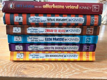 6 boeken (5 het leven van een loser) beschikbaar voor biedingen