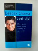 Leef-tijd. Deepak Chopra, Boeken, Ophalen of Verzenden, Zo goed als nieuw, Achtergrond en Informatie