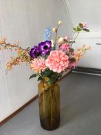 Vaas van Mica, 45 cm hoog doorsnede 17 cm., Ophalen, Zo goed als nieuw