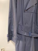 Emilio Sandrini Regenjas - Maat 52 - Donkerblauw, Ophalen of Verzenden, Zo goed als nieuw, Maat 52/54 (L), Blauw