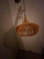 Nieuwe Eiken Hanglamp - Nooit Gebruikt!, Huis en Inrichting, Lampen | Hanglampen, Ophalen, Nieuw, Hout, Minder dan 50 cm