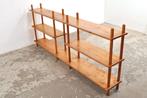 Vintage stokkenkast divider tv-meubel kast 181 cm jaren 60, Ophalen of Verzenden, Gebruikt