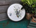 Dienblad Porseleinen lelietjes ijzer rand 38cm Miekje's, Antiek en Kunst, Ophalen of Verzenden