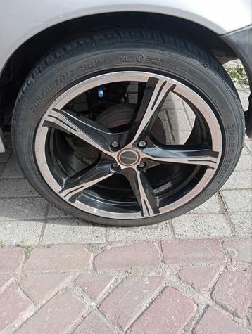 Effezeta 17 inch velgen met banden beschikbaar voor biedingen