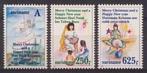 Suriname 825/7 postfris Kerst 1994, Postzegels en Munten, Postzegels | Suriname, Ophalen of Verzenden, Postfris