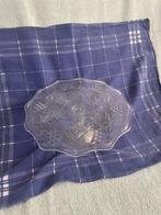 presenteerschaal op voet, Schaal, Rond, Ophalen of Verzenden, Glas