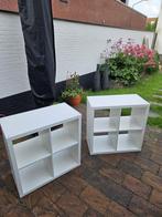 Ikea Kallax vakkenkast wit - 2 stuks, Huis en Inrichting, Kasten | Boekenkasten, Ophalen, 50 tot 100 cm, Zo goed als nieuw, Minder dan 100 cm