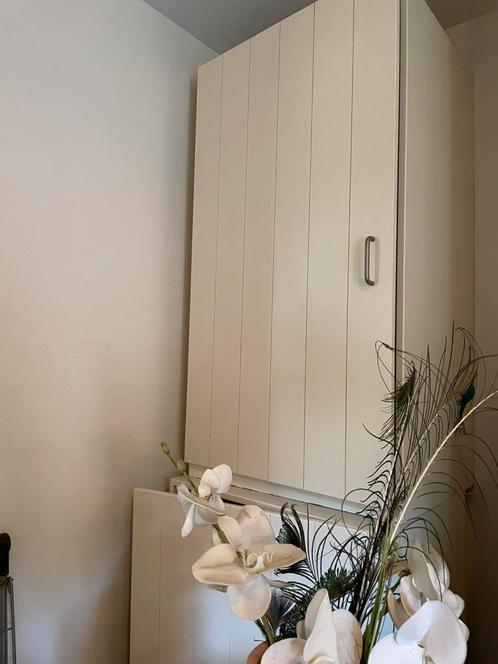 Twee houten legkasten voor kleding of linnen, Huis en Inrichting, Kasten | Kledingkasten, Zo goed als nieuw, 25 tot 50 cm, Ophalen