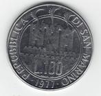 25-1763 San Marino 100 lire 1977, Verzenden, Overige landen, Losse munt