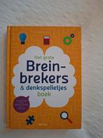 Breinbrekers & Denkspelletjes Boek - Nieuwstaat, Ophalen of Verzenden