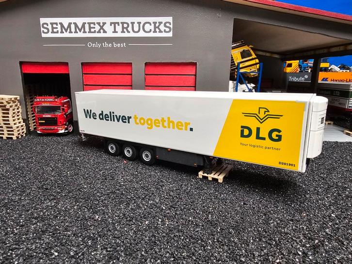 Wsi dlg koeler schmitz cargobull. Nieuw., Hobby en Vrije tijd, Modelauto's | 1:50, Nieuw, Bus of Vrachtwagen, Wsi, Ophalen