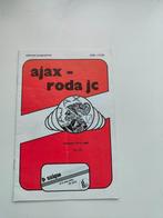 AJAX - Roda JC seizoen 1979-80 no 25 officieel programma, Verzamelen, Sportartikelen en Voetbal, Verzenden, Gebruikt, Ajax