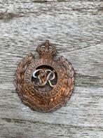 Engelse Capbadge Royal engineers embleem, Verzamelen, Militaria | Tweede Wereldoorlog, Ophalen of Verzenden, Engeland