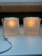 2x ICE Cube IKEA, één met kleine beschadiging. Prijs= vr 2!, Ophalen of Verzenden, Gebruikt, Glas