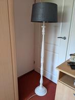 Vloerlamp crème kleur met passende lampenkap, Huis en Inrichting, Ophalen, Gebruikt