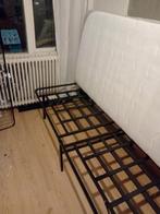 logeerbed met matras. maat 1 persoons ofwel 90 200, Huis en Inrichting, Slaapkamer | Bedden, Gebruikt, 90 cm, Eenpersoons, Ophalen of Verzenden