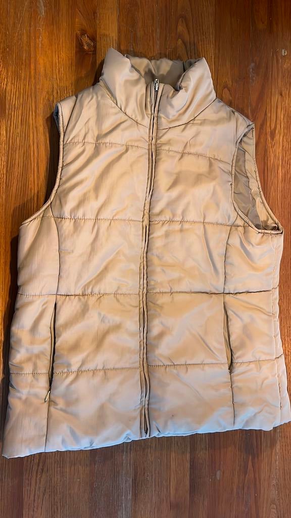 Beige/Bruine Bodywarmer Unisex Mt.M, Ophalen of Verzenden, Zo goed als nieuw, Beige