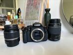 Canon 600d + 55 mm en 200mm lens., Audio, Tv en Foto, Fotografie | Lenzen en Objectieven, Gebruikt, Ophalen of Verzenden