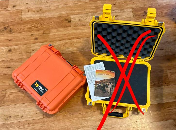 NIEUWE Peli case 1400 met foam inlay koffer, Muziek en Instrumenten, Behuizingen en Koffers, Zo goed als nieuw, Overige instrumenten