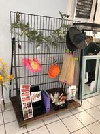 verrijdbare etagère en kast, Huis en Inrichting, Woonaccessoires | Etagères, Ophalen, Gebruikt