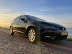 Seat Leon 1.6 TDI 81KW ST 2014 Zwart, Auto's, 4 cilinders, Leon, Zwart, Origineel Nederlands