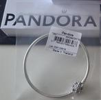 Originele Pandora Snowflake Bangle [925], Sieraden, Tassen en Uiterlijk, Armbanden, Verzenden, Nieuw, Met bedels of kralen, Zilver