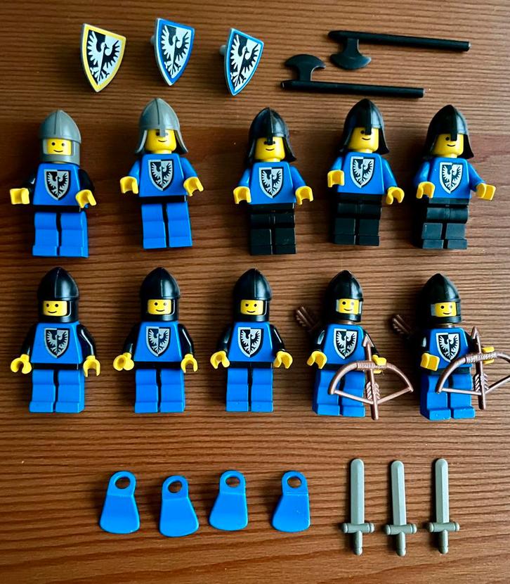 Lego partij minifiguren Castle Black Falcon, Kinderen en Baby's, Speelgoed | Duplo en Lego, Lego, Losse stenen, Ophalen of Verzenden