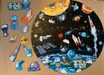 Van de aarde naar de maan puzzelbox in boekvorm, Ophalen of Verzenden, Meer dan 50 stukjes, Zo goed als nieuw, 6 jaar of ouder