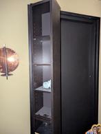 Zwartbruine Ikea DVD Kast, Minder dan 50 cm, Gebruikt, Ophalen of Verzenden, Minder dan 25 cm