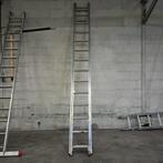 ladders div lengtes tot 12 meter, Doe-het-zelf en Verbouw, Ladders en Trappen, Gebruikt, Ophalen of Verzenden, Ladder, Opvouwbaar of Inschuifbaar