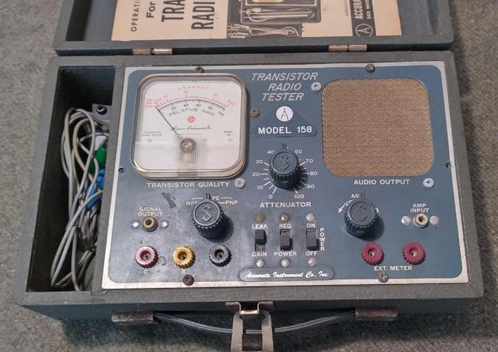 Transistor Radio Tester van Accurate Instrument Co., Antiek en Kunst, Antiek | Tv's en Audio, Verzenden