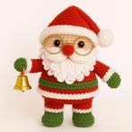 haakpakket kerstman, Hobby en Vrije tijd, Breien en Haken, Ophalen of Verzenden, Nieuw, Haken, Wol of Garen