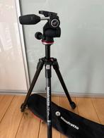 Manfrotto MT290XTC3 Carbon Fiber statief & MH804-3W Head, Ophalen of Verzenden, Zo goed als nieuw, Driepoot