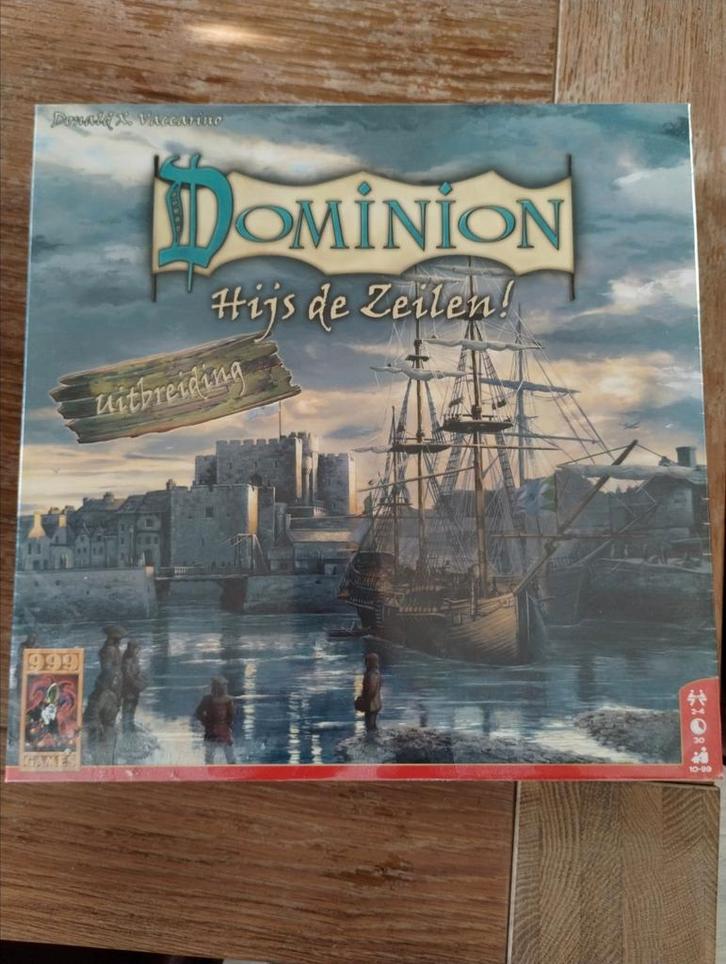 Dominion Hijs de zeilen! uitbereiding, Hobby en Vrije tijd, Gezelschapsspellen | Bordspellen, Nieuw, Drie of vier spelers, Ophalen of Verzenden
