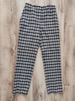 Nette zwart wit geblokte pantalon van Zara, maat S. Broek., Ophalen of Verzenden, Onb, Maat 36 (S), Lang