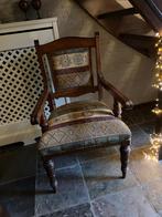 Mooie armstoel te koop, Ophalen, Gebruikt, Bruin, Eén