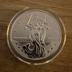 1 oz Gibraltar Lady Justice 2025 zilveren munt, Verzenden, Zilver