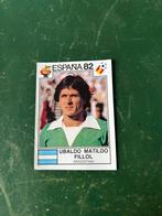 Panini plaatje Ubaldo Fillol Argentinie WK 1982, Ophalen of Verzenden