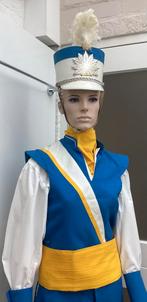 Wite kolbak , korpspet ,met witte pluim alle maten, Ophalen of Verzenden, Landmacht, Nederland, Kleding of Schoenen