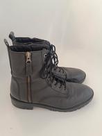 Hush Puppies leren veterboots - maat 40, Zwart, Lage of Enkellaarzen, Ophalen of Verzenden, Gedragen