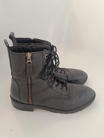 Hush Puppies leren veterboots - maat 40 beschikbaar voor biedingen
